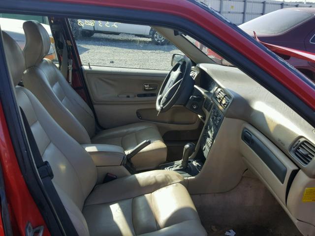 YV1LS5542W2438624 - 1998 VOLVO S70 RED photo 5