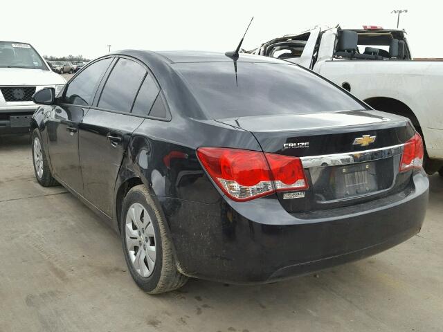 1G1PA5SH9E7486939 - 2014 CHEVROLET CRUZE LS BLACK photo 3