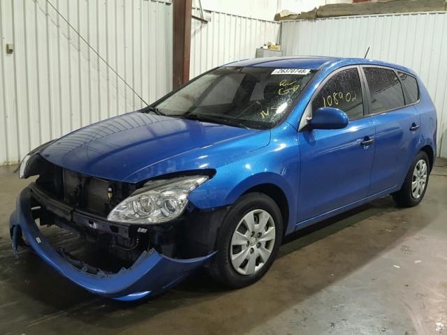 KMHDB8AE7AU053160 - 2010 HYUNDAI ELANTRA TO BLUE photo 2