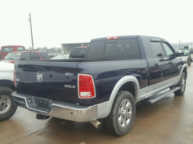 3C6UR5NL2EG218667 - 2014 RAM 2500 LARAM BLUE photo 4