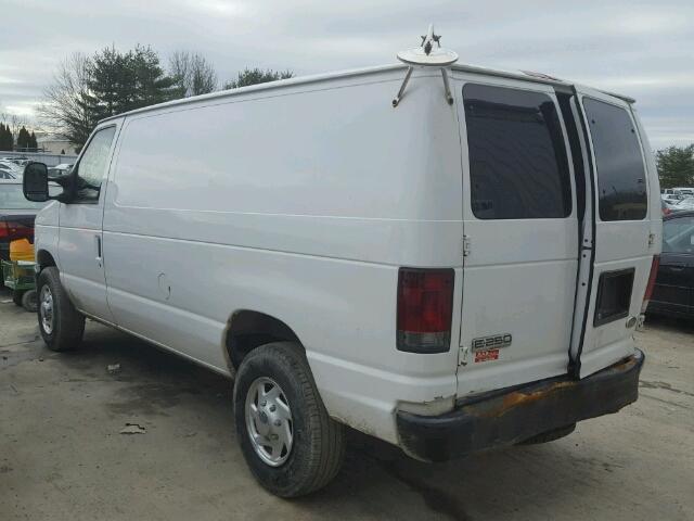 1FTNE24W18DA46880 - 2008 FORD ECONOLINE WHITE photo 3