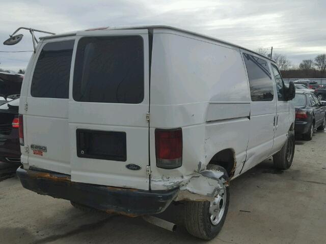 1FTNE24W18DA46880 - 2008 FORD ECONOLINE WHITE photo 4