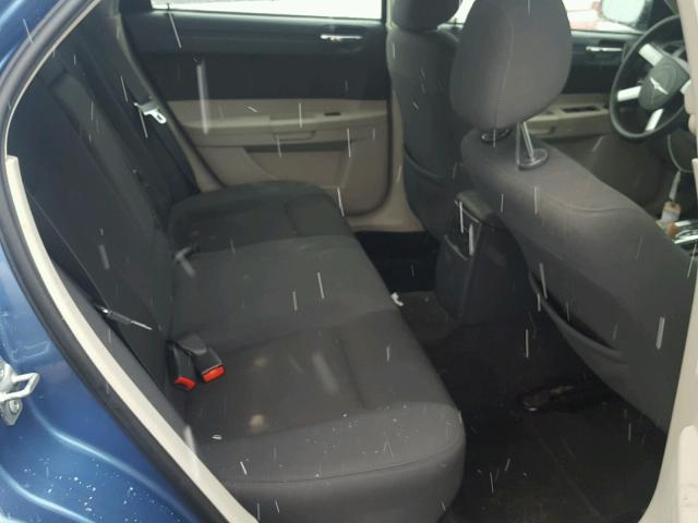 2C3KA43R77H720249 - 2007 CHRYSLER 300 BLUE photo 6