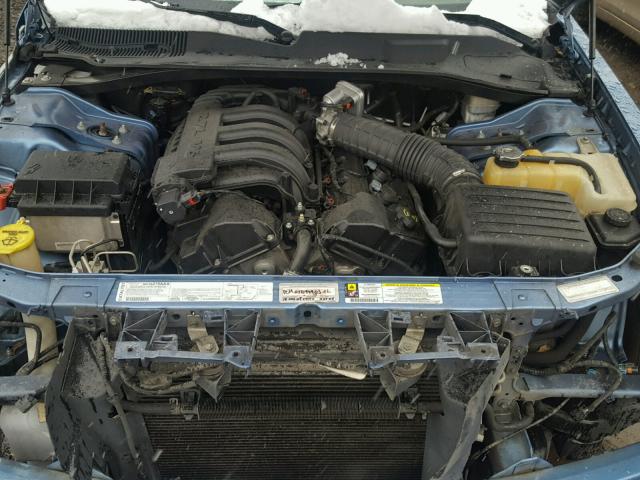 2C3KA43R77H720249 - 2007 CHRYSLER 300 BLUE photo 7