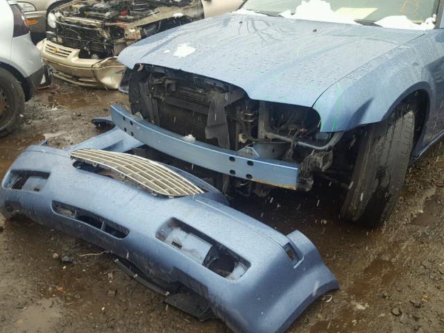 2C3KA43R77H720249 - 2007 CHRYSLER 300 BLUE photo 9