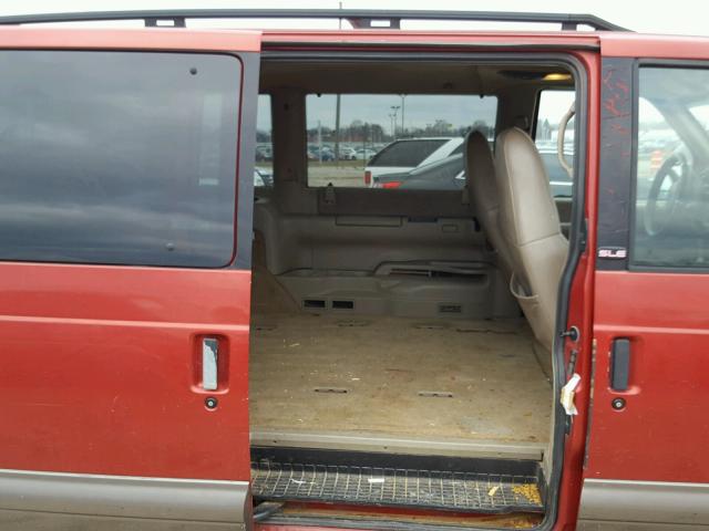 1GKEL19W5XB504170 - 1999 GMC SAFARI XT RED photo 6