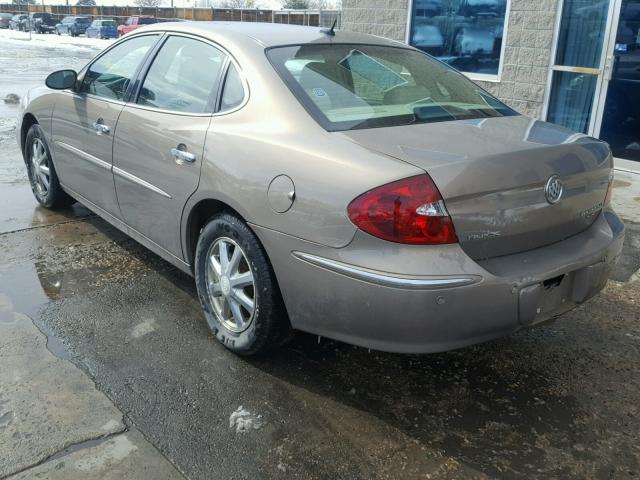 2G4WD582161198047 - 2006 BUICK LACROSSE C GOLD photo 3