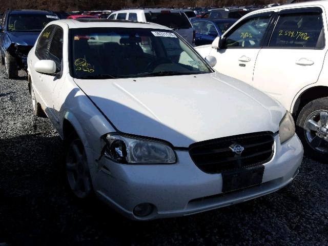 JN1CA31D5YT533052 - 2000 NISSAN MAXIMA GLE WHITE photo 1