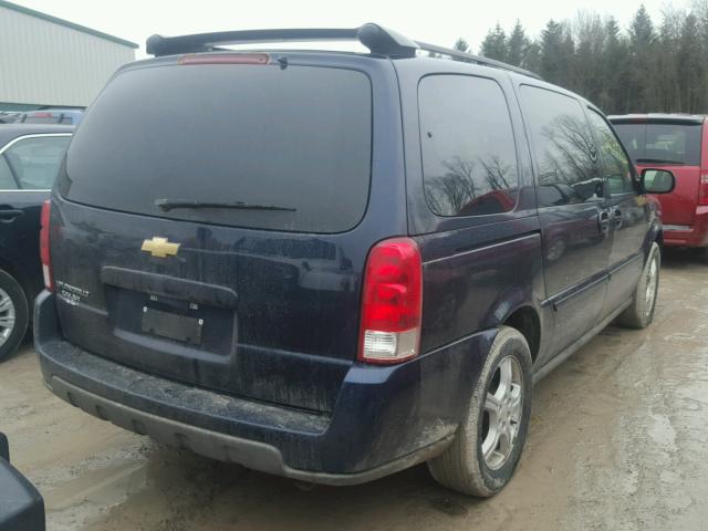 1GNDV33L46D118636 - 2006 CHEVROLET UPLANDER L BLUE photo 4