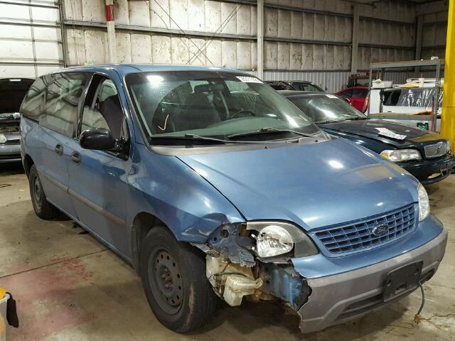 2FMZA50482BB20226 - 2002 FORD WINDSTAR L BLUE photo 1