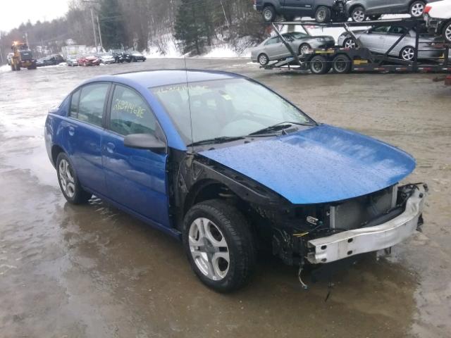 1G8AL52F14Z130391 - 2004 SATURN ION LEVEL BLUE photo 1