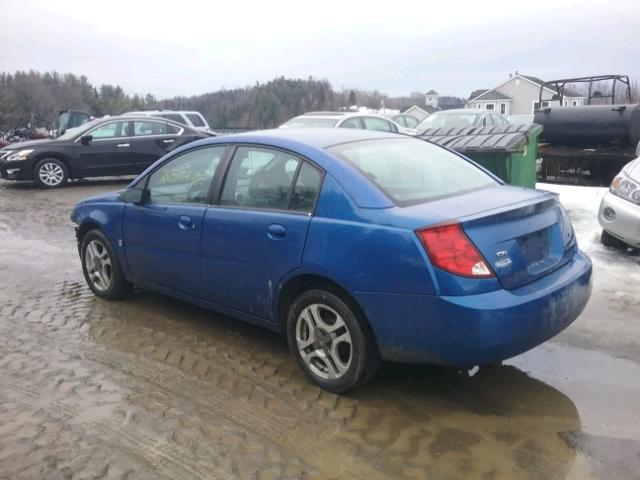 1G8AL52F14Z130391 - 2004 SATURN ION LEVEL BLUE photo 3