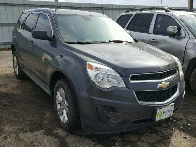 2GNALBEC4B1259289 - 2011 CHEVROLET EQUINOX LS GRAY photo 1