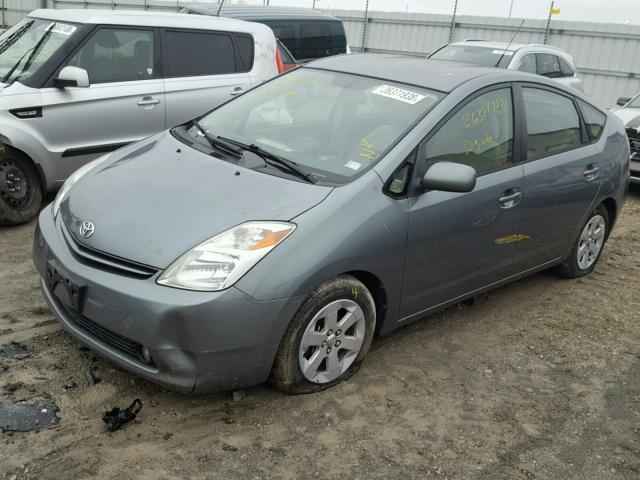 JTDKB20U353104618 - 2005 TOYOTA PRIUS GRAY photo 2