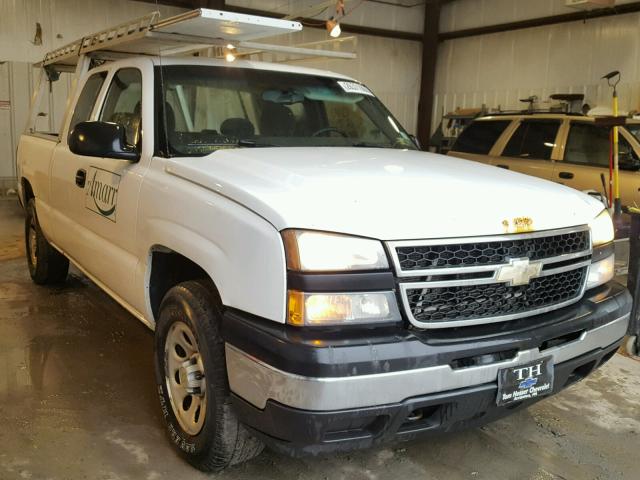 1GCEK19V97Z156869 - 2007 CHEVROLET SILVERADO WHITE photo 1