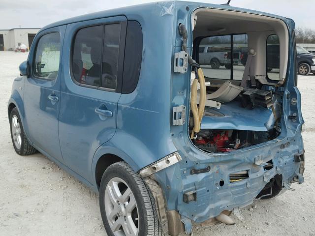 JN8AZ2KR2AT169538 - 2010 NISSAN CUBE BASE TURQUOISE photo 3