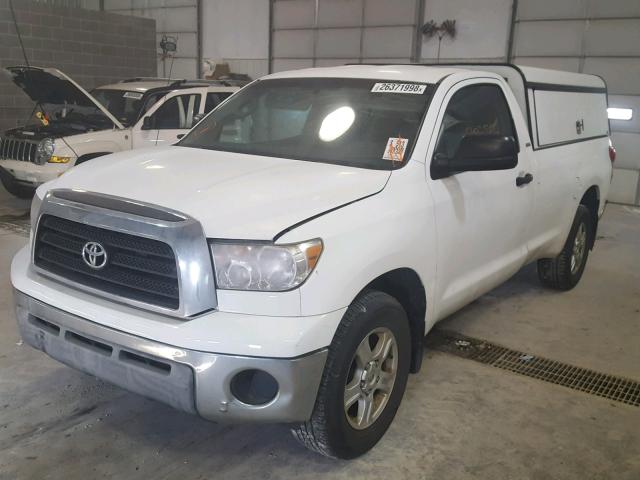 5TFLU52118X013881 - 2008 TOYOTA TUNDRA WHITE photo 2