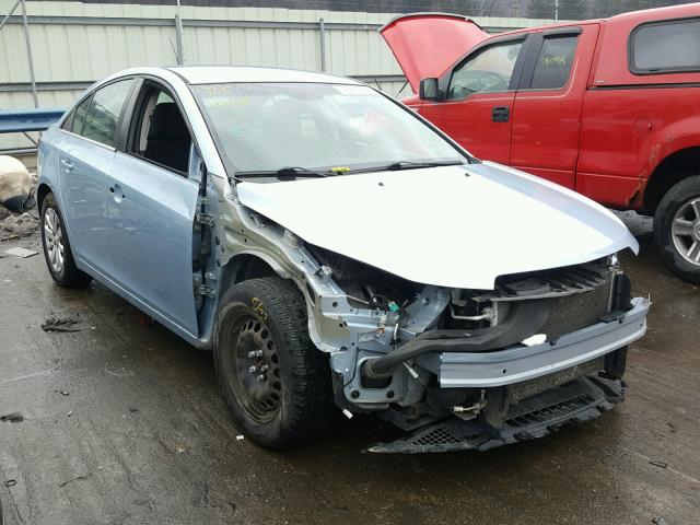 1G1PF5S90B7148254 - 2011 CHEVROLET CRUZE LT BLUE photo 1