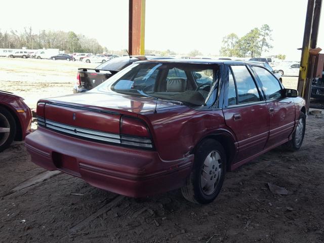 1G3WH52M1SD365072 - 1995 OLDSMOBILE CUTLASS SU RED photo 4