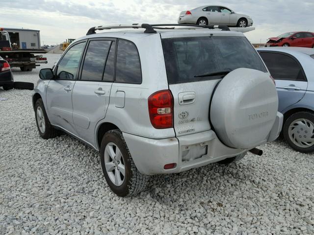 JTEGD20V550087231 - 2005 TOYOTA RAV4 SILVER photo 3