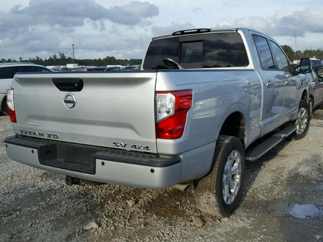 1N6AA1F4XGN511954 - 2016 NISSAN TITAN XD S SILVER photo 4