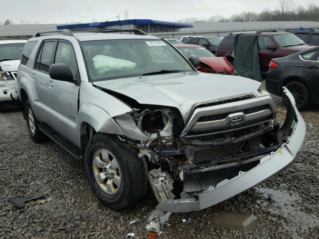 JTEBU14R478092684 - 2007 TOYOTA 4RUNNER SR SILVER photo 1