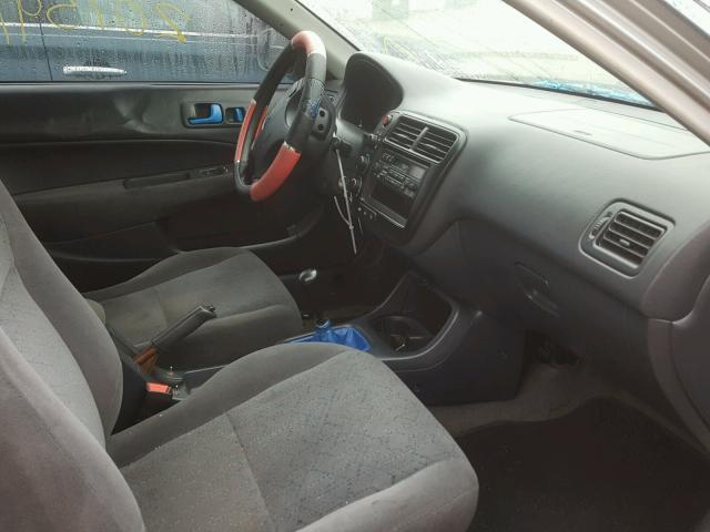 1HGEJ8149YL006636 - 2000 HONDA CIVIC EX ლურჯი ფოტო 5
