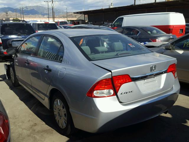 2HGFA1F35AH587793 - 2010 HONDA CIVIC VP SILVER photo 3