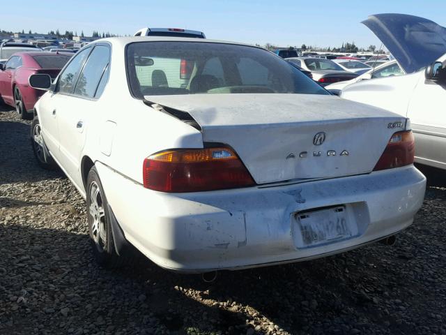 19UUA5667YA066463 - 2000 ACURA 3.2TL WHITE photo 3