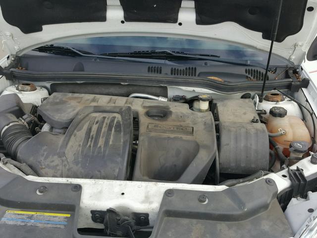 1G1AK15F767765846 - 2006 CHEVROLET COBALT LS WHITE photo 7