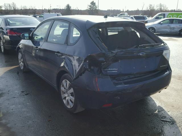 JF1GH6A61BG813263 - 2011 SUBARU IMPREZA 2. GRAY photo 3