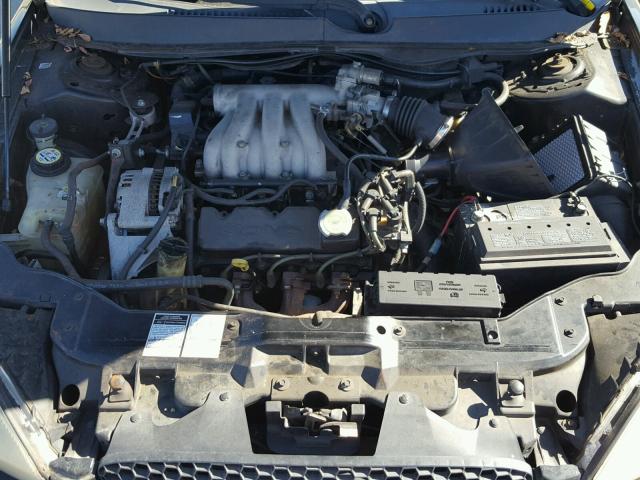 1FAFP53U5YG105062 - 2000 FORD TAURUS SE BLACK photo 7