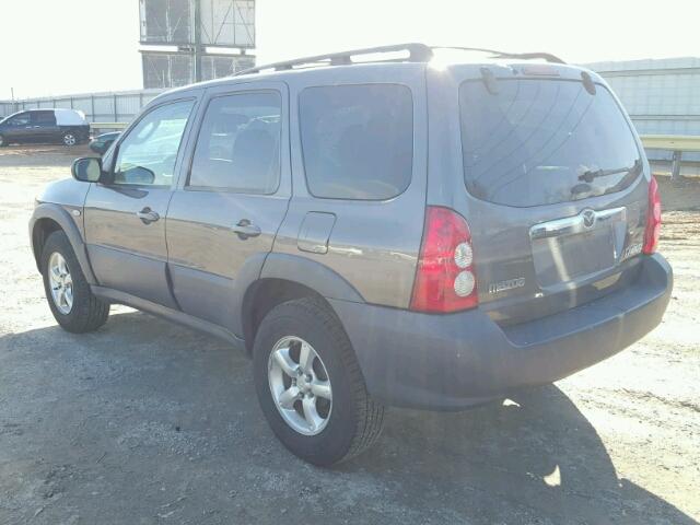 4F2YZ92Z55KM55883 - 2005 MAZDA TRIBUTE I GRAY photo 3