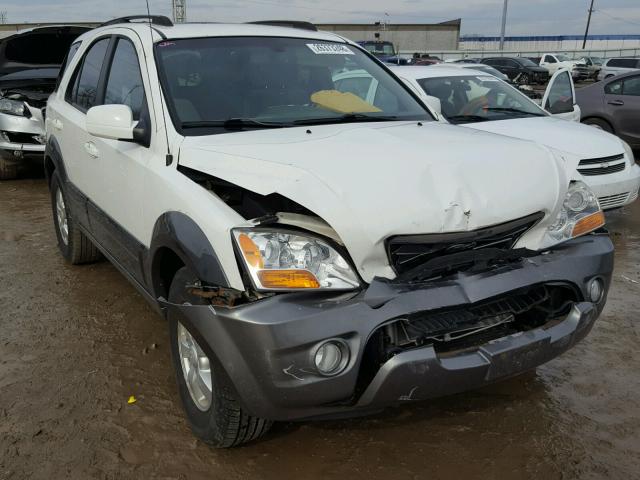 KNDJC736285830031 - 2008 KIA SORENTO EX WHITE photo 1