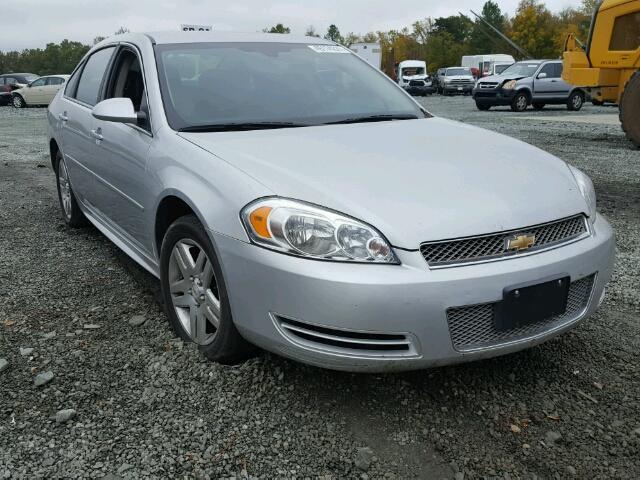 2G1WB5E33C1129615 - 2012 CHEVROLET IMPALA LT SILVER photo 1