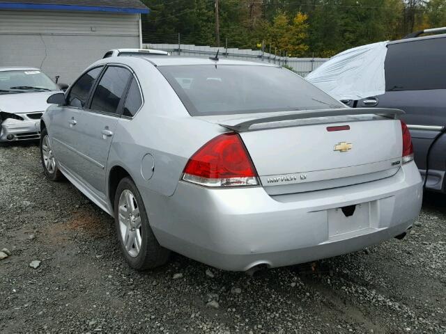 2G1WB5E33C1129615 - 2012 CHEVROLET IMPALA LT SILVER photo 3