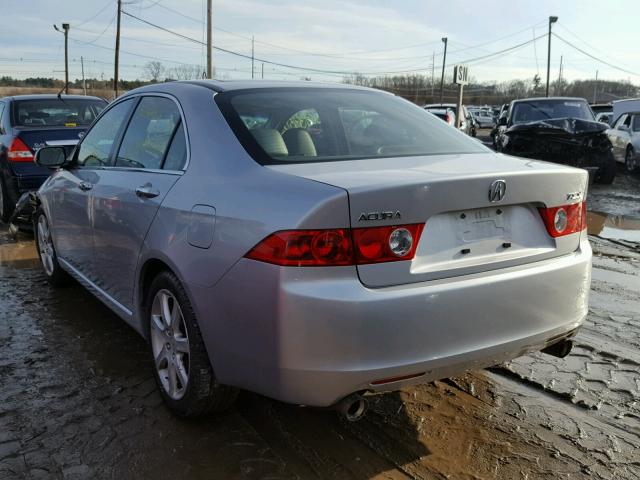 JH4CL96824C021201 - 2004 ACURA TSX SILVER photo 3