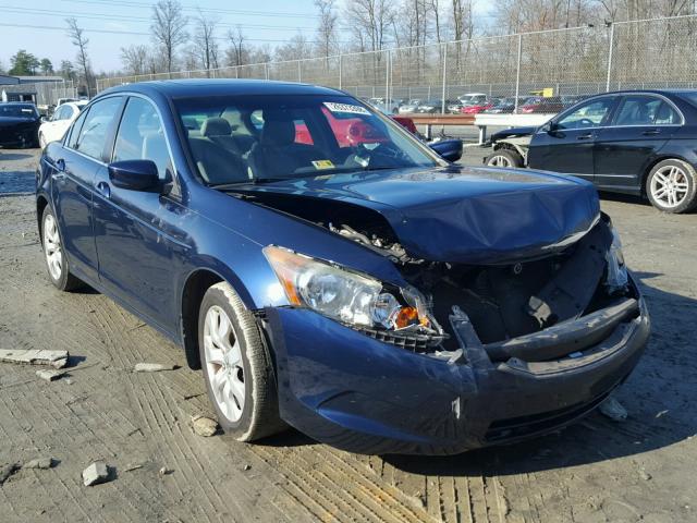 1HGCP2F87AA154414 - 2010 HONDA ACCORD EXL BLUE photo 1