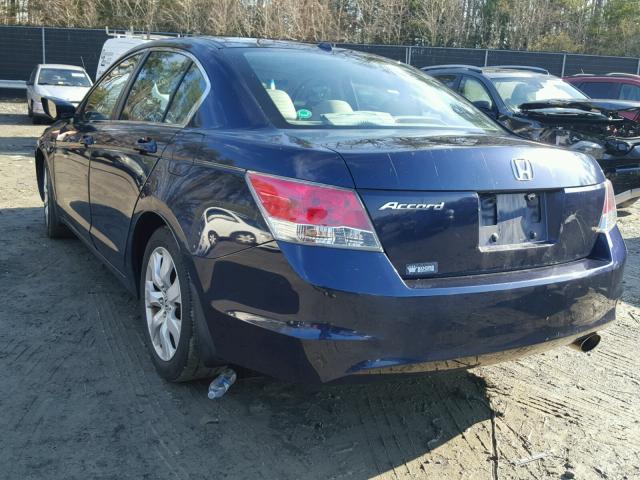 1HGCP2F87AA154414 - 2010 HONDA ACCORD EXL BLUE photo 3