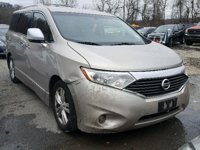 JN8AE2KP4B9008942 - 2011 NISSAN QUEST S BEIGE photo 1