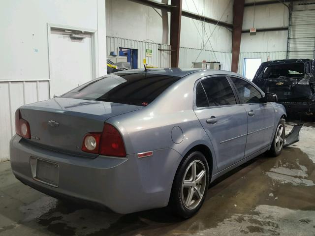 1G1ZG57B884244189 - 2008 CHEVROLET MALIBU LS GRAY photo 4