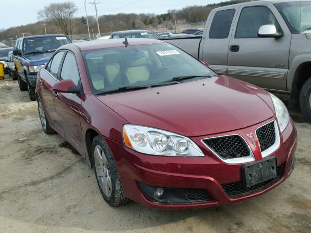 1G2ZA5EK9A4147301 - 2010 PONTIAC G6 RED photo 1