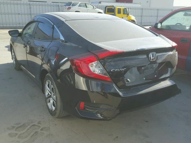 2HGFC2F51GH527035 - 2016 HONDA CIVIC LX BLACK photo 3