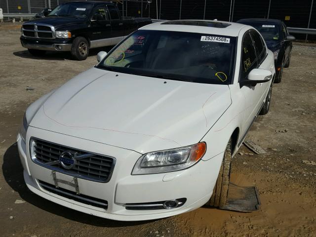 YV1902AH0B1141357 - 2011 VOLVO S80 T6 WHITE photo 2