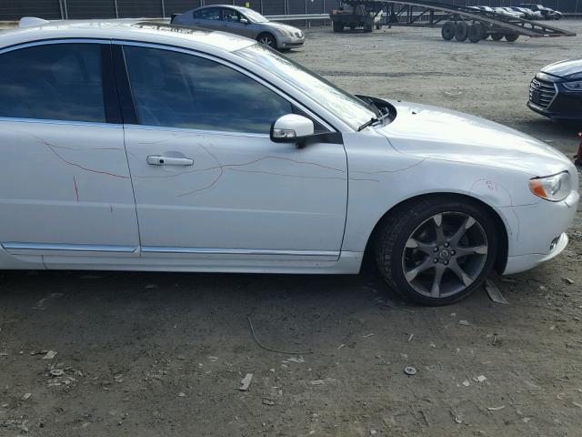 YV1902AH0B1141357 - 2011 VOLVO S80 T6 WHITE photo 9