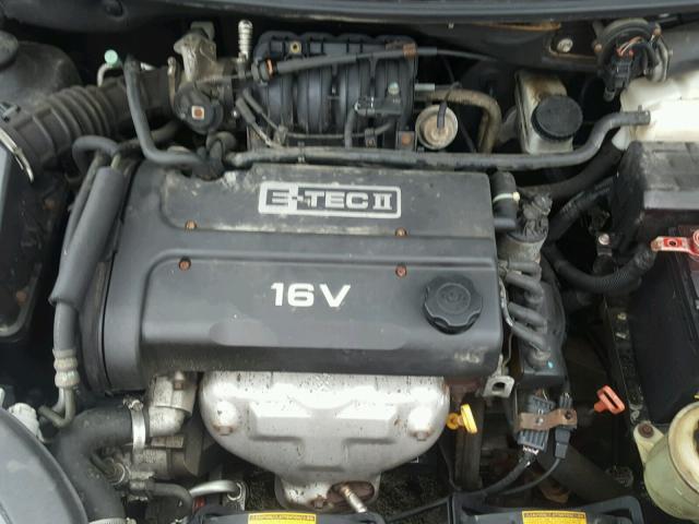 KL1TJ62604B201316 - 2004 CHEVROLET AVEO LS 黑色 照片 7