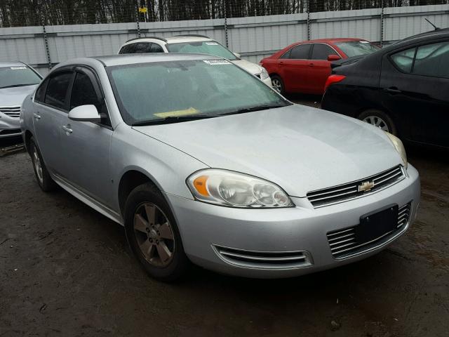 2G1WT57K491206213 - 2009 CHEVROLET IMPALA 1LT SILVER photo 1