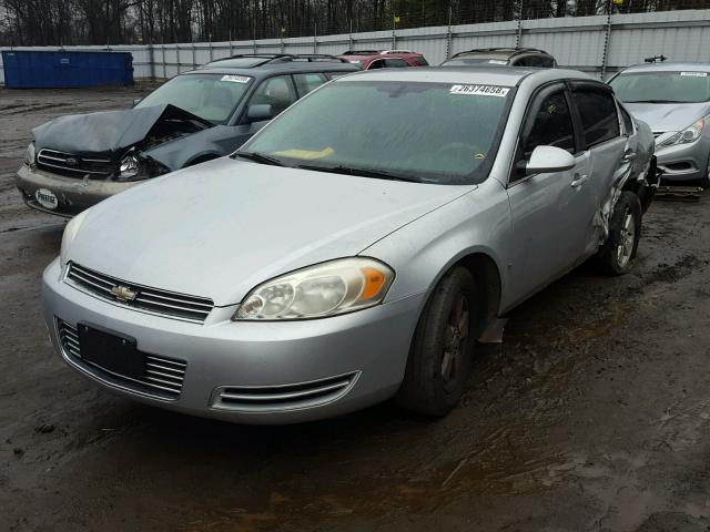 2G1WT57K491206213 - 2009 CHEVROLET IMPALA 1LT SILVER photo 2