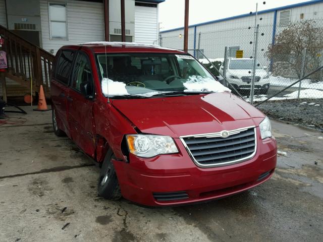 2A8HR44H78R643066 - 2008 CHRYSLER TOWN & COU RED photo 1