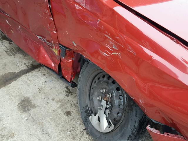 2A8HR44H78R643066 - 2008 CHRYSLER TOWN & COU RED photo 9